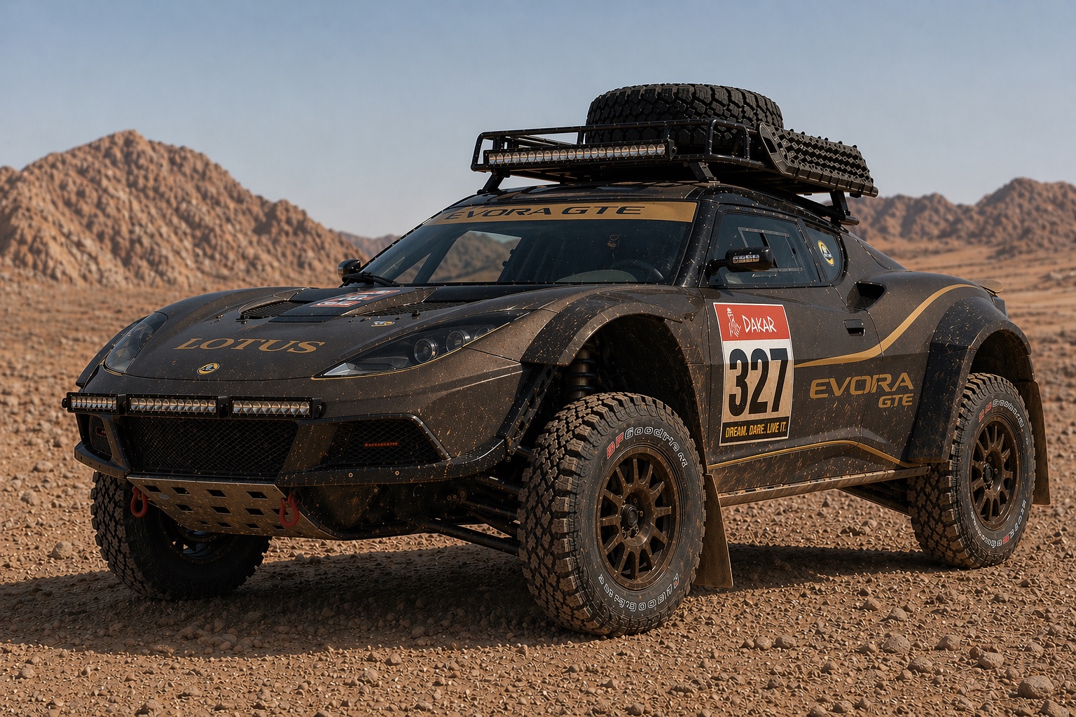 Dakar-Inspired Lotus Evora